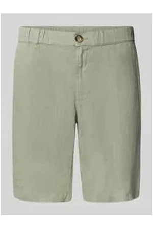 Mazine Regular Fit Leinenshorts mit Eingrifftaschen