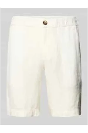 Mazine Regular Fit Leinenshorts mit Eingrifftaschen