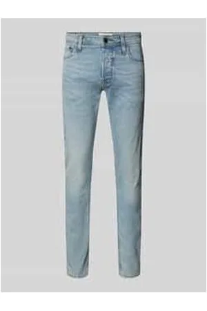 JACK & JONES Slim Fit Jeans im 5-Pocket-Design Modell 