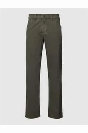 Atelier Gardeur Hose mit Label-Patch
