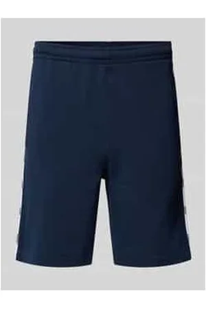 Lacoste Regular Fit Sweatshorts mit Galonstreifen