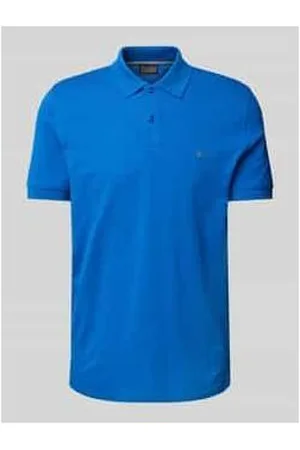 Christian Berg Poloshirt mit Label-Stitching