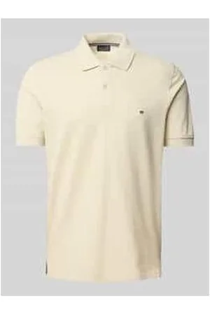 Christian Berg Poloshirt mit Label-Stitching
