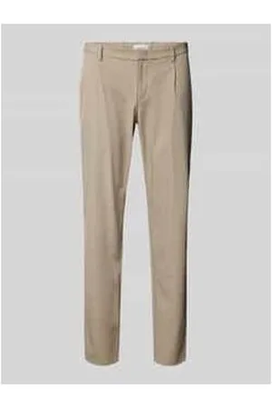 Roy Robson Slim Fit Chino mit Bundfalten
