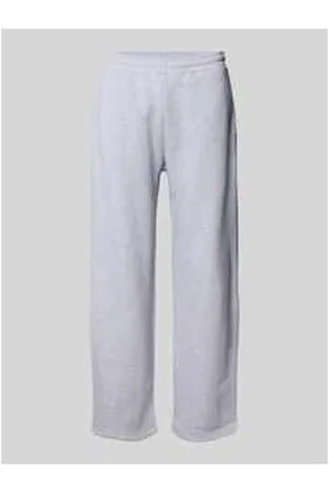 Review Straight Leg Sweatpants mit Label-Print