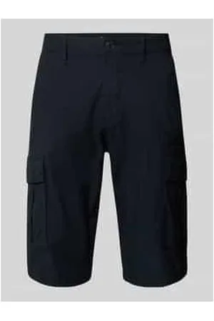 QS by s.Oliver Relaxed Fit Cargo-Bermudas aus Baumwoll-Elasthan-Mix