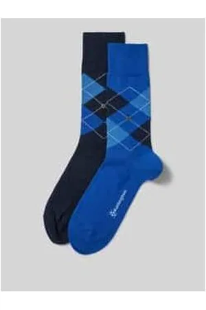 Burlington Socken mit Label-Applikation Modell 
