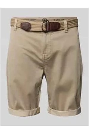 Lerros Bermudas mit Gürtel und Gesäßtaschen