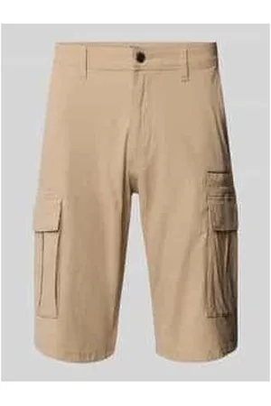 QS by s.Oliver Relaxed Fit Cargo-Bermudas aus Baumwoll-Elasthan-Mix