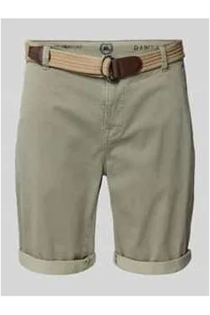 Lerros Bermudas mit Gürtel und Gesäßtaschen
