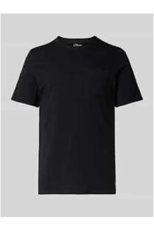QS by s.Oliver Regular Fit T-Shirt aus reiner Baumwolle