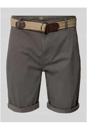 Lerros Bermudas mit Gürtel und Gesäßtaschen