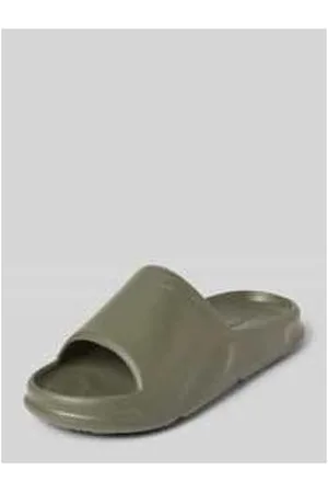 JACK & JONES Slides mit Label-Detail