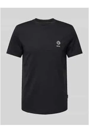 Blend T-Shirt mit Motiv- und Statement-Stitching Modell 