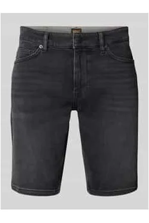 HUGO BOSS Slim Fit Jeansshorts mit Eingrifftaschen Modell 