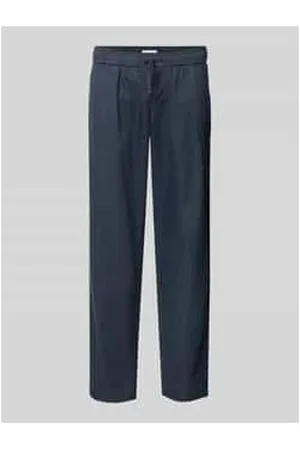 Casual Friday Regular Fit Bundfaltenhose mit elastischem Bund Modell 