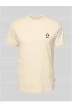 Blend T-Shirt mit Motiv- und Statement-Stitching Modell 