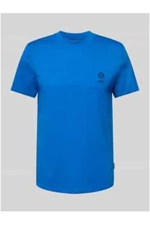 Blend T-Shirt mit Motiv- und Statement-Stitching Modell 