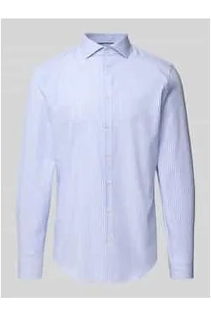 Jake*s Slim Fit Business-Hemd mit Knopfleiste