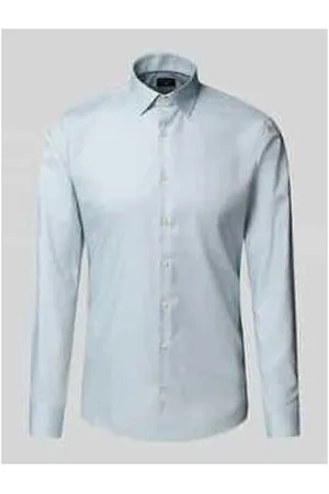 Olymp Super Slim Fit Business-Hemd mit Kentkragen