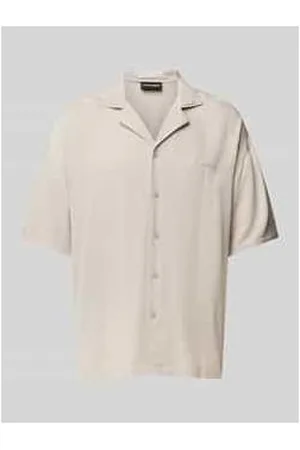 Pegador Freizeithemd mit Label-Stitching
