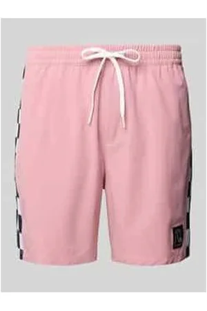 Quiksilver Relaxed Fit Badeshorts mit Label-Patch