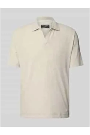 Marc O’ Polo Regular Fit Poloshirt aus Baumwoll-Frottee