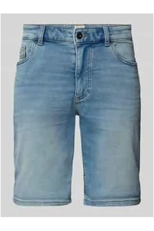 Camel Active Regular Fit Jeansshorts im 5-Pocket-Design