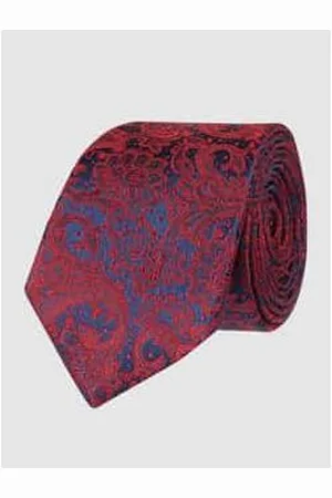 Carlo Monti Seidenkrawatte mit Paisley-Muster