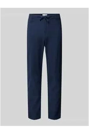 SELECTED Slim Tapered Fit Hose mit Tunnelzug Modell 