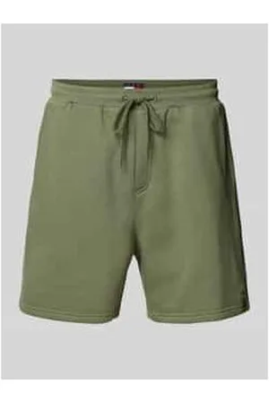 Tommy Hilfiger Regular Fit Sweatshorts aus Baumwoll-Mix