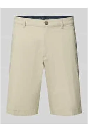 Bugatti Regular Fit Chino-Shorts mit Gürtelschlaufen Modell 