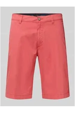 Bugatti Regular Fit Chino-Shorts mit Gürtelschlaufen Modell 