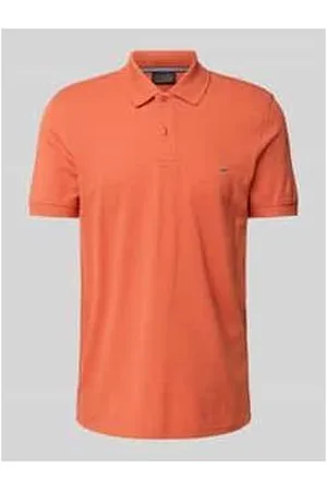 Christian Berg Poloshirt mit Label-Stitching