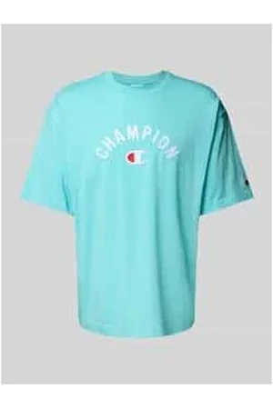 Champion Relaxed Fit T-Shirt mit Label-Stitching