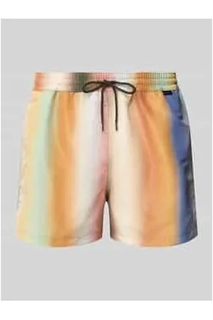 Paul Smith Badehose mit seitlichen Eingrifftaschen und Label-Detail
