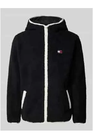 Tommy Hilfiger Sherpa Jacket mit Label-Patch