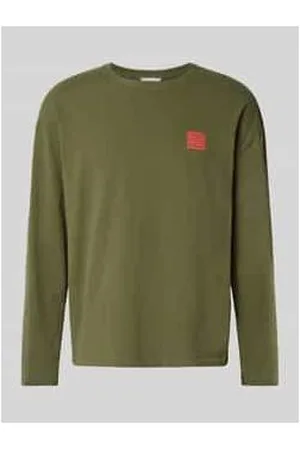 American Vintage Longsleeve mit Label-Print