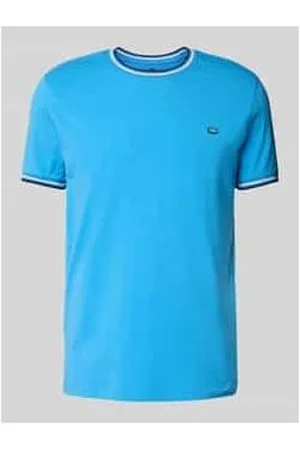 Christian Berg T-Shirt mit gerippten Abschlüssen