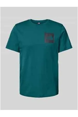 The North Face T-Shirt mit geripptem Rundhalsausschnitt