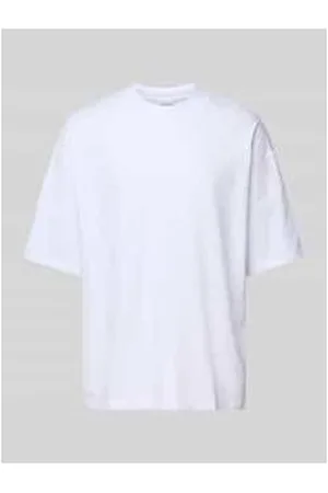 American Vintage T-Shirt mit geripptem Rundhalsausschnitt Modell 