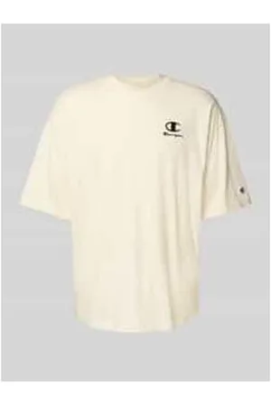 Champion Relaxed Fit T-Shirt mit Label-Stitching