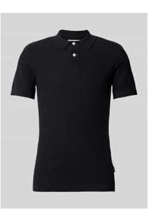 Blend Super Skinny Fit Poloshirt mit Strukturmuster Modell 