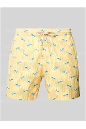 MC2 SAINT BARTH Relaxed Fit Badeshorts mit Paspeltasche Modell 