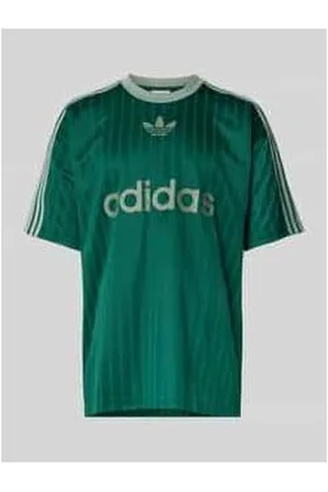adidas T-Shirt mit Label-Print