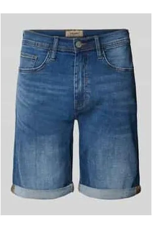 Blend Skinny Fit Jeansshorts im 5-Pocket-Design Modell 