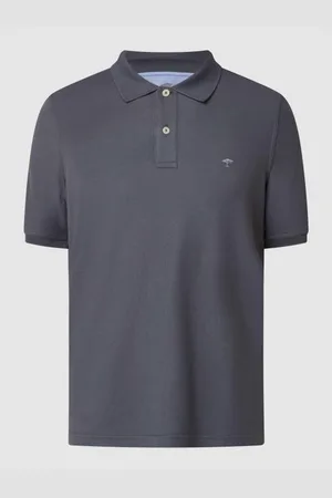 Fynch-Hatton Regular Fit Poloshirt mit Label-Stitching