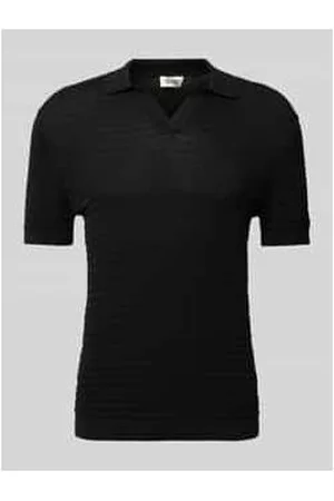 Drykorn Regular Fit Poloshirt mit V-Ausschnitt Modell 