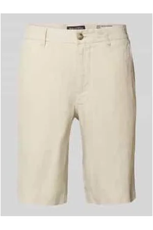 Marc O’ Polo Regular Fit Shorts aus reinem Leinen Modell 