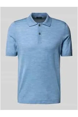Maerz Regular Fit Poloshirt mit gerippten Abschlüssen